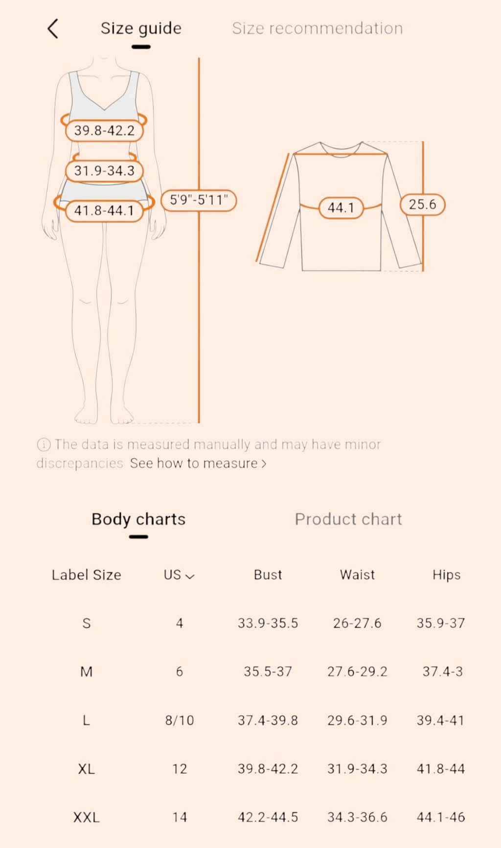 Orange Boho Blouse – Flowy V-Neck, Long Sleeves – Elegant Bohemian Style – Size XXL